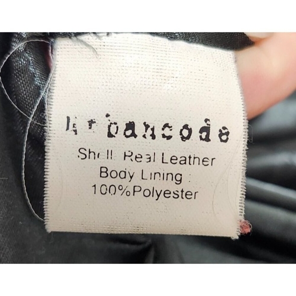 Vintage Leather Blazer Jacket Women’s EU38/US6 Green Notched Lapel Single Button - Picture 8 of 11